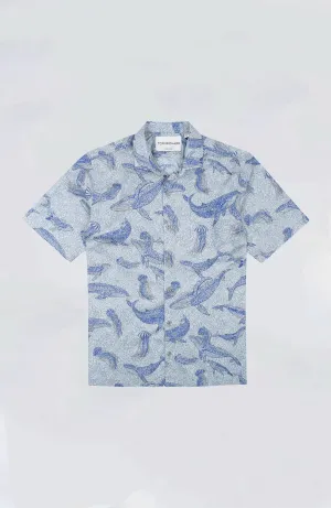 Tori Richard - Marine Mosaic Aloha Shirt