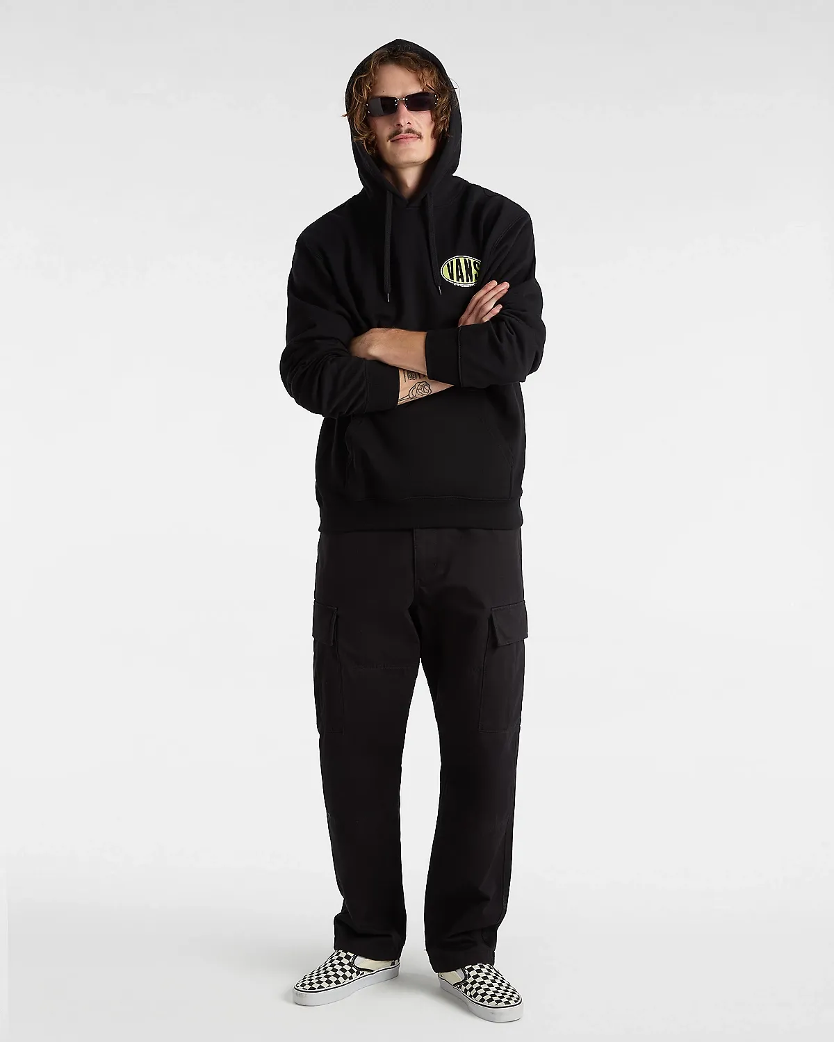 VANS SPRAY ON LOOSE PO BLACK | SUDADERA CON CAPUCHA