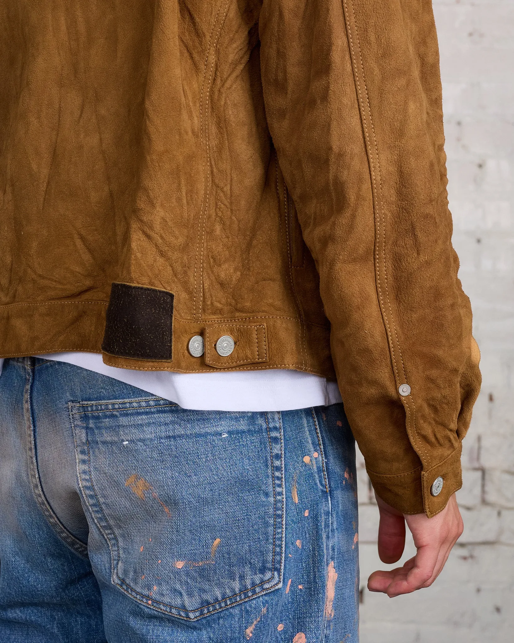 visvim 101 Leather IT Jacket Lt.Brown