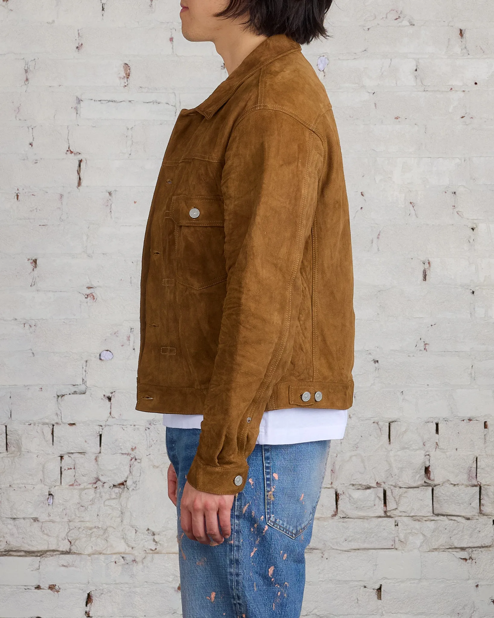 visvim 101 Leather IT Jacket Lt.Brown
