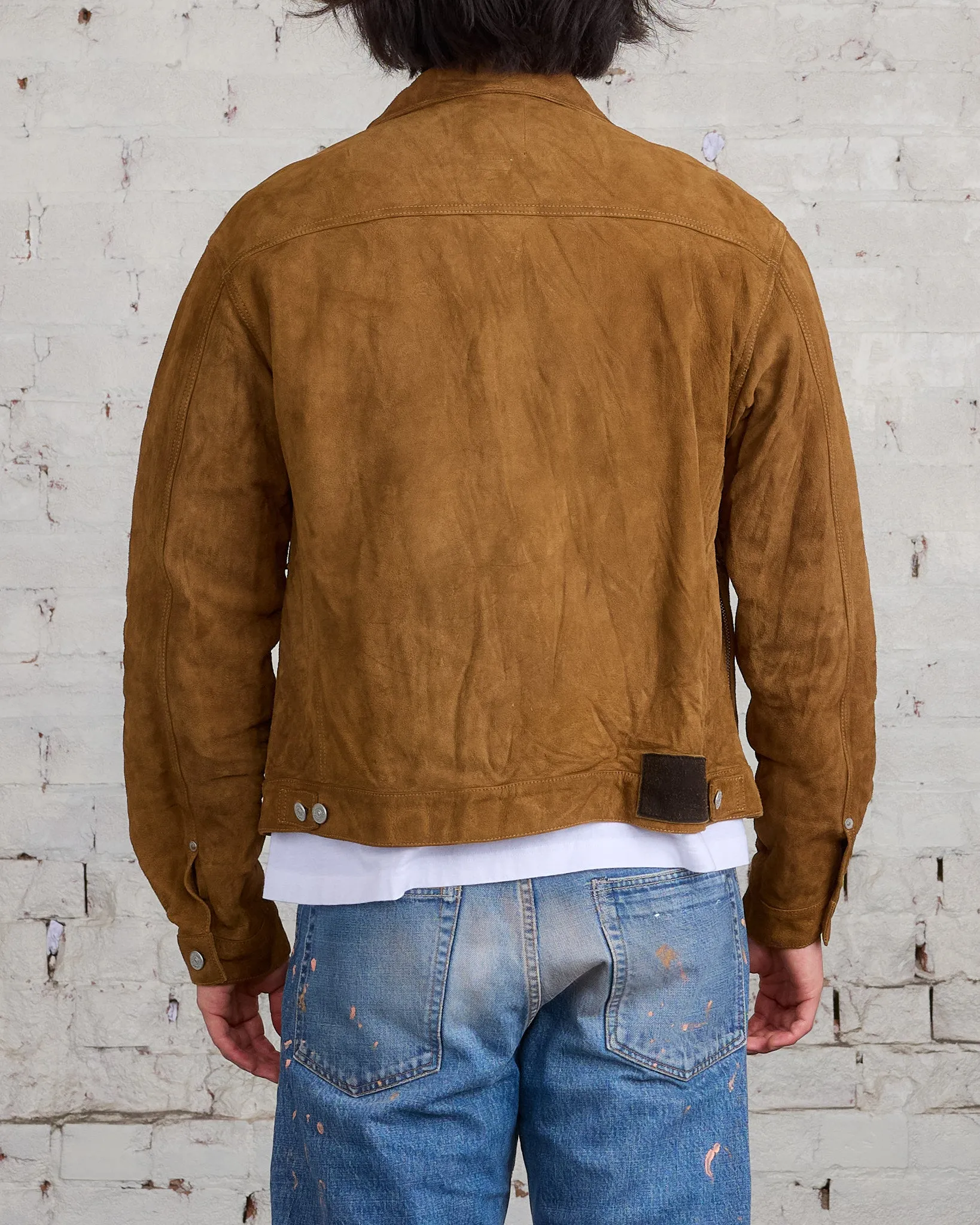 visvim 101 Leather IT Jacket Lt.Brown