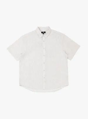 Wavy Striped Shirt Natural